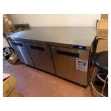 SS 3 DOOR LOWBOY REFRIGERATOR