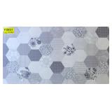 FIW37 - GRAY WHITE MOSAIC TILE