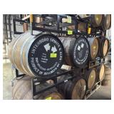 WOODEN BARREL + BRACKET