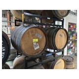 WOODEN BARREL + BRACKET