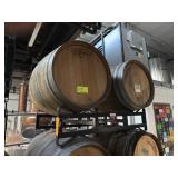 WOODEN BARREL + BRACKET