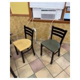METAL BASE CHAIRS