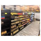 DOUBLE SIDED MARKET SHELF - BLACK