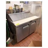 SS 2 DOOR BAIN MARIE LOWBOY