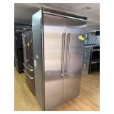 Viking	42 Inch Counter Depth Built-In Side by