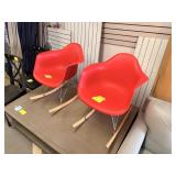 Modway Rocker Modern Red Rocking Chair
