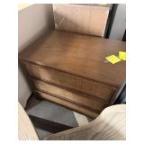 Abbyson	Sawyer Oak & Grasscloth 3-Drawer