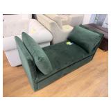 ABBYSON Henry 59" Stain-Resistant Upholstered