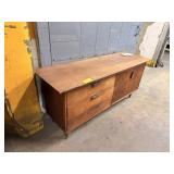 WOODEN 4 DRAWER CABINET