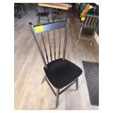 BLACK WOODEN CHAIRS