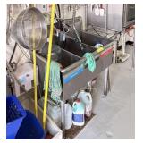 SS 3 COMPARTMENT SINK