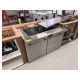 MIGALI SS 2 DOOR OPEN TOP BAIN MARIE REFRIGERATOR