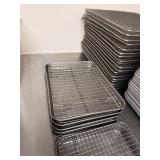 SMALL SS PANS W COOLING TRAYS