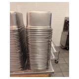 SS HALF SIZE FOOD PANS W LID