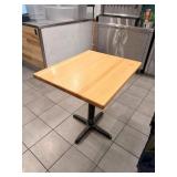 SINGLE BASE WOODEN TABLES