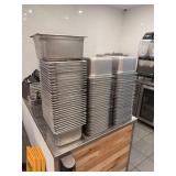 SS HALF SIZE FOOD PANS W LID