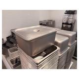 SS HALF SIZE FOOD PANS W LID