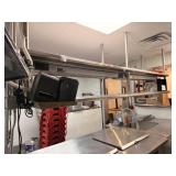 SS OVER SHELF W HEAT LAMPS