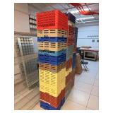 CASES OF GLASS RACK - ASSORTED