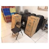 COSCO CHAIRS - BLACK