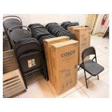 COSCO CHAIRS - BLACK