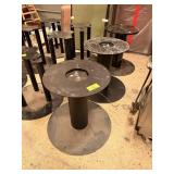HEAVY DUTY ROUND TABLE BASES