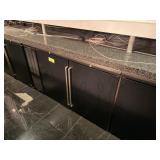 PERLICK BLACK 2 DOOR BAR BACK - MODEL BS60