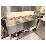 DUKE SS 4 BAY STEAM TABLE