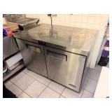 ATOSA SS 2 DOOR LOWBOY FREEZER - MODEL MGF8406GR