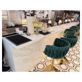 21 1/2 ft MARBLE BAR TOP