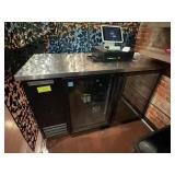 True TB-26G-HC Double Glass Door Cooler