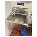 Stainless Steel Utility Sink with Faucet
