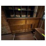 Antique Wooden Sideboard Cabinet