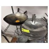 WOK AND STRAINER