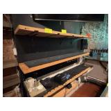 Three Wooden Wall Shelves