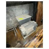 Large Industrial Electric Motor Unit