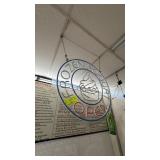 Neon Frozen Yogurt Open Sign /. bud light sign