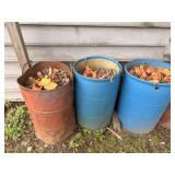 BINS OF REBAR CAPS