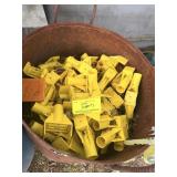 BIN OF 2X4 SUPPORTS