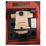 David White Laser Level
