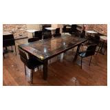 Rectangular Wood Community Table