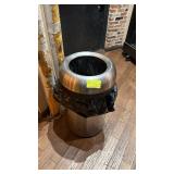 Rubbermaid Brushed Steel Trash Can