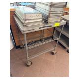 Stainless Steel Utility Cart