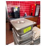 Stainless Steel Pans with Lids
