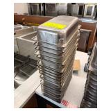 Stack of Stainless Steel Loaf Pans