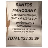SANTOS MAHOGANY FLOORING