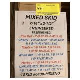 PALLET OF MIXED FLOORING