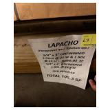 3/4" Lapacho (Paraguyan Ipe) unfinished: 3" - 3