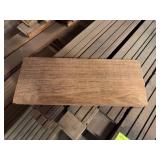 3/4' x 5' Brazilian Cherry (Jatoba) unfinished