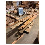 assorted flooring on pallet